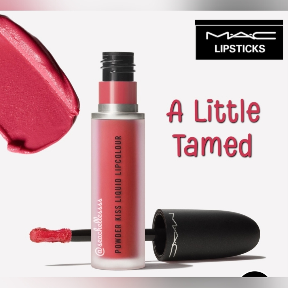 Mac Cosmetics Powder Kiss Liquid Lipcolor | A Little Tamed | Brand New in Box